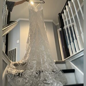 Brand New Bohemia Mermaid Lace Wedding Dress